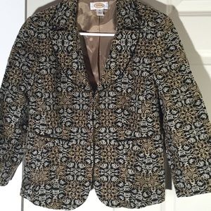 Talbots Embroidered jacket